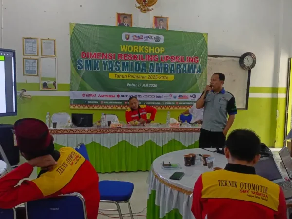 Workshop Dimensi Reskilling dan Upskilling SMK Yasmida Ambarawa Tingkatkan Kompetensi Guru Sesuai Kebutuhan Industri