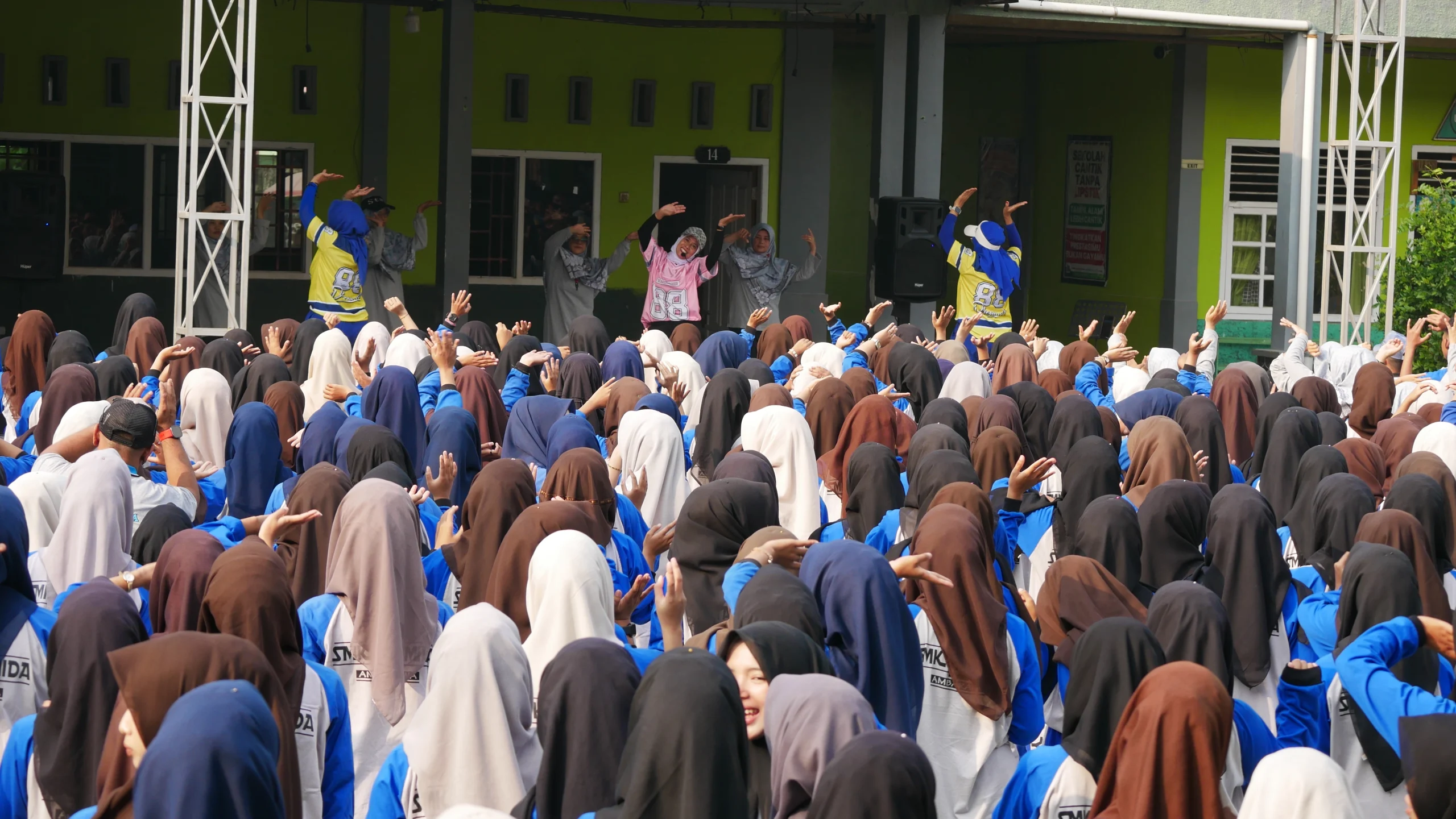 Senam Sehat SMK Yasmida